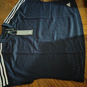 adidas Navy blue Short Sleeve Tee